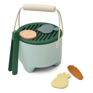 Liewood - Wesley silicone BBQ set | Ice blue multi mix