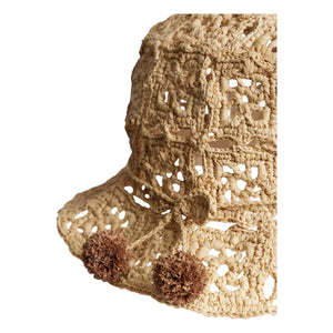 Bonpoint - Sombrero de rafia de línea | Natural