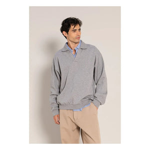 Smallable Hombre - Sudadera de cuello redondo Bob | Gris brezo