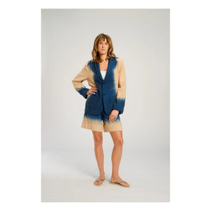 Virginie de Vinster - Blazer Tye and Die Oga | Mavi