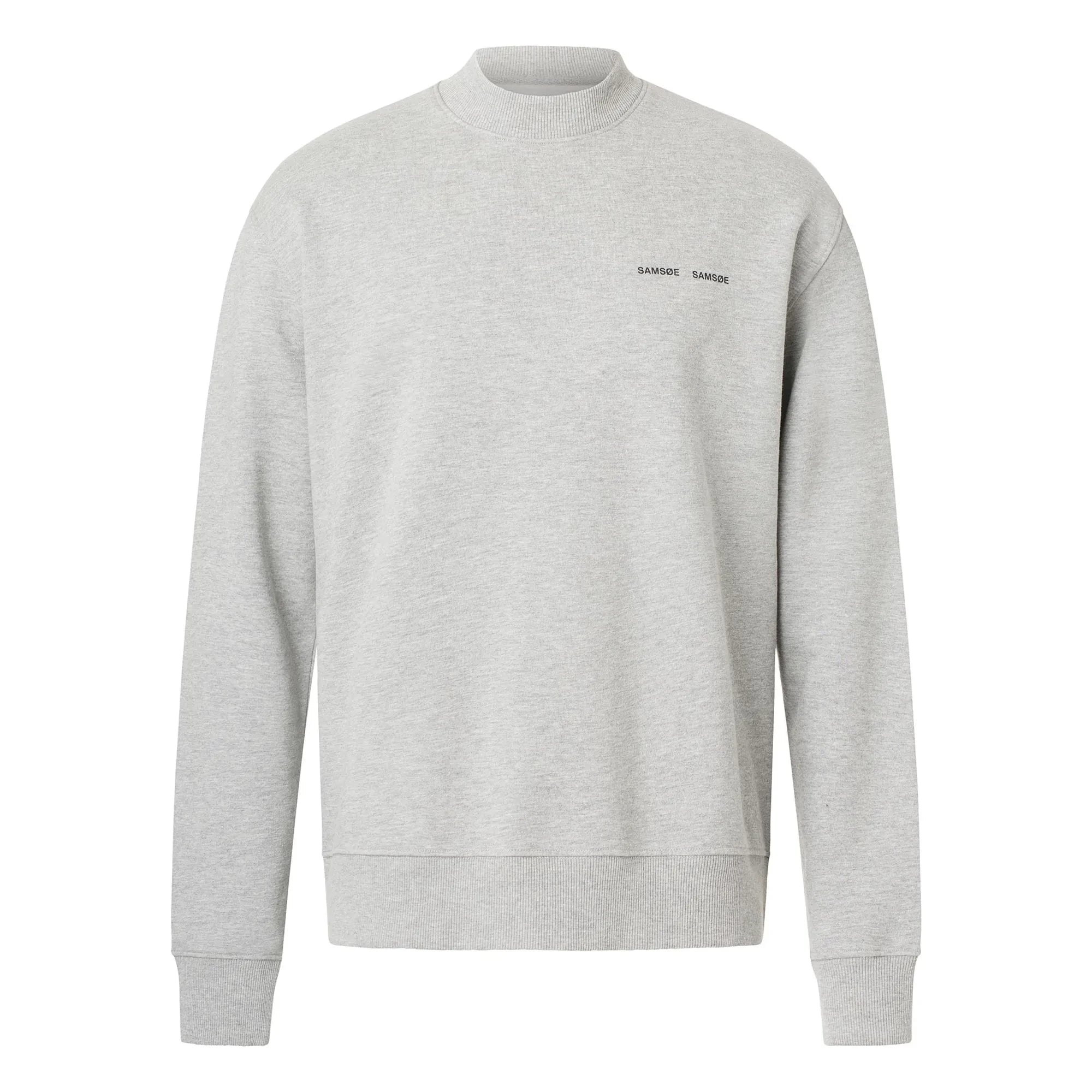 Samsoe Samsoe - Bisiklet yaka sweatshirt Norsbro 11727 | Gri
