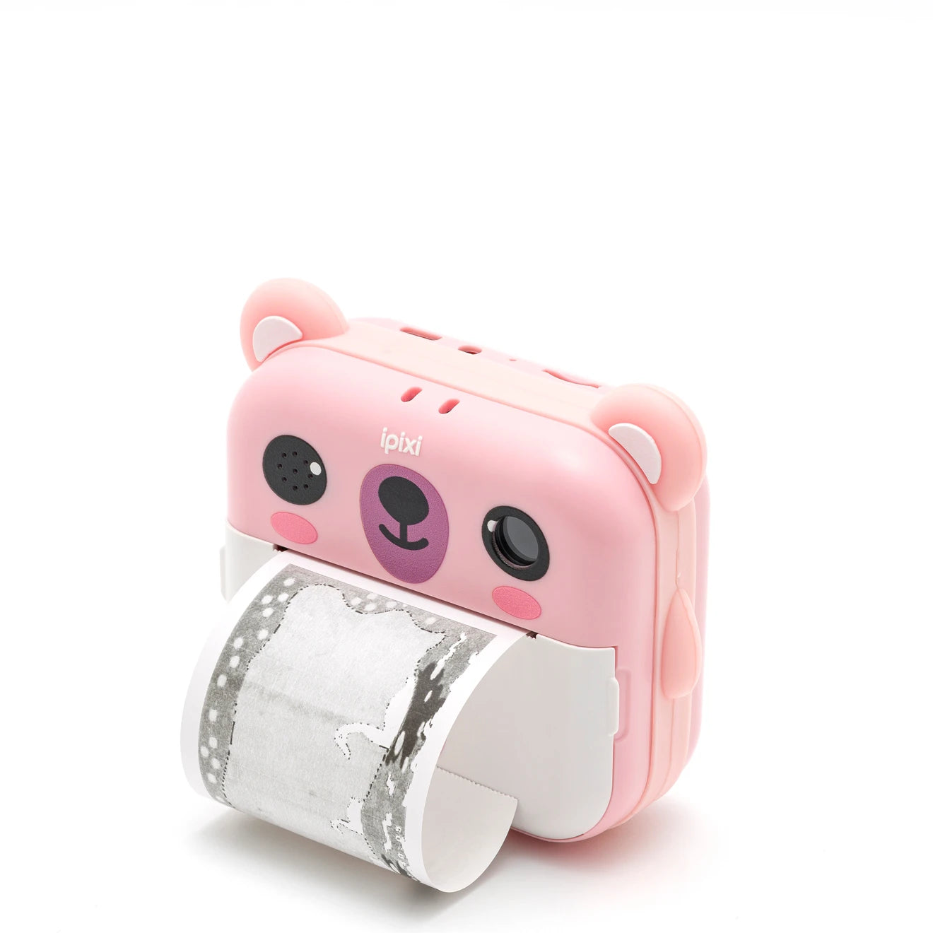 iPixi - Cámara de fotos instantánea Panda rosa para niños