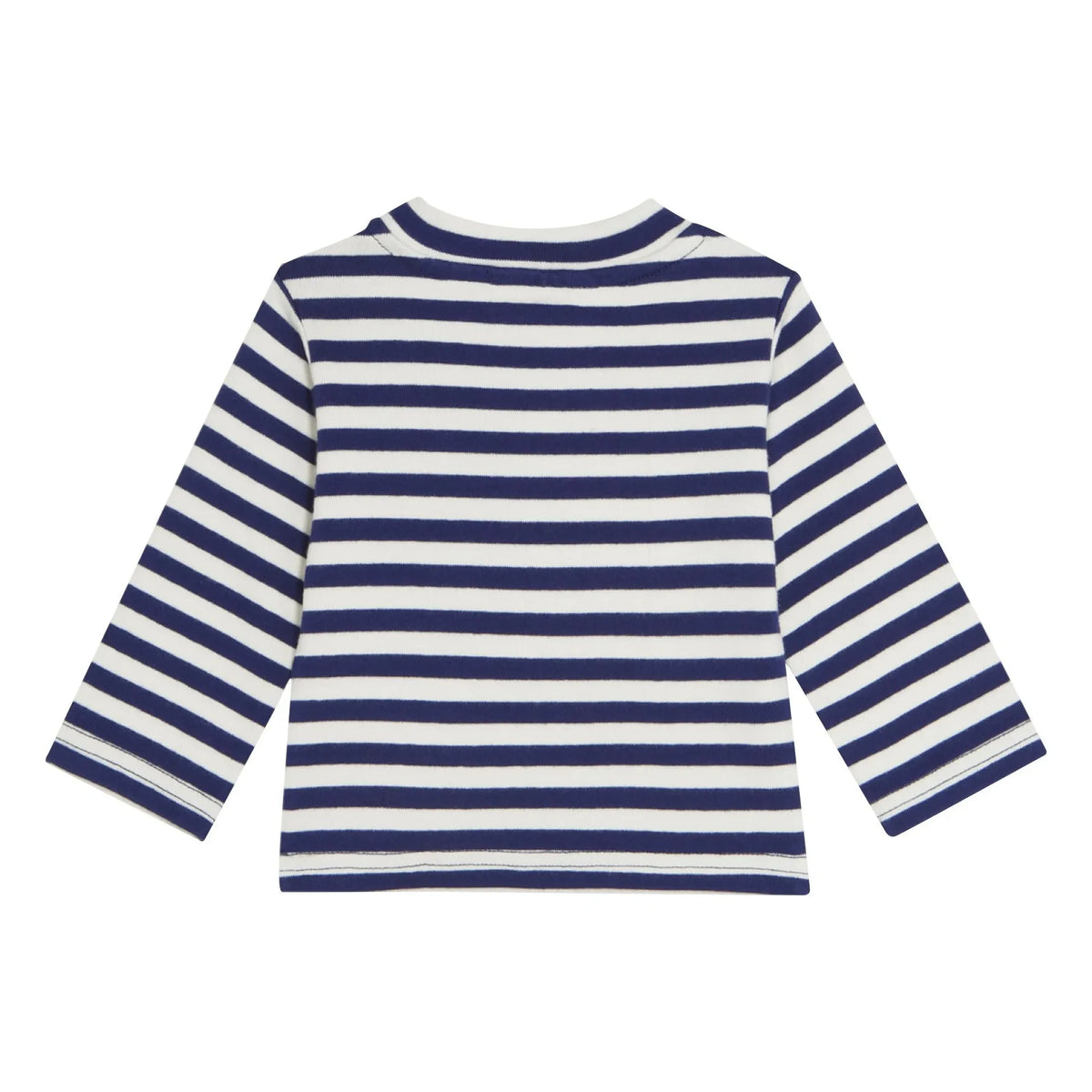 The Campamento - Camiseta de rayas con cara sonriente | Azul