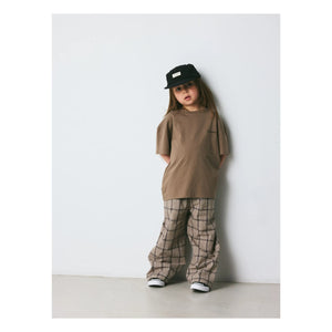 Brunobruno Nation - Nanna Nouilles Organic Cotton T-Shirt | Brown