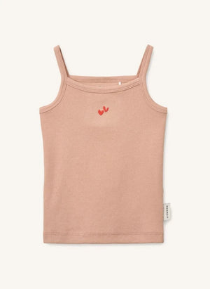 Liewood - 2er Set Naomi Leoparden Organische Baumwoll-Ripp-Top | Helles Rosa