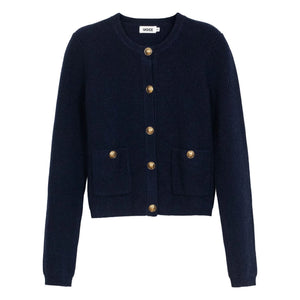 Indee - Tours Strickjacke | Marineblau