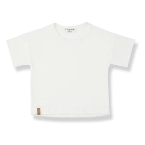 1+ in the family - Ermadas Leinen T-Shirt | Weiß