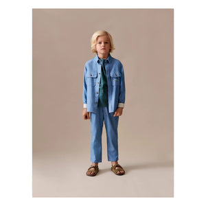 Bonpoint - Temmuz Organik pamuk pantolon | Mavi