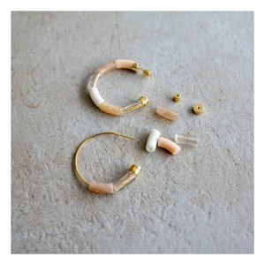 Parabaya - Kişiselleştirilmiş Bola Küpeler | Amber