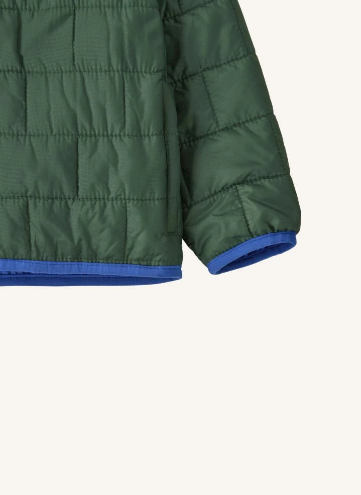 Patagonia - جاكيت Nano Puff مبطن من ألياف معاد تدويرها | أخضر