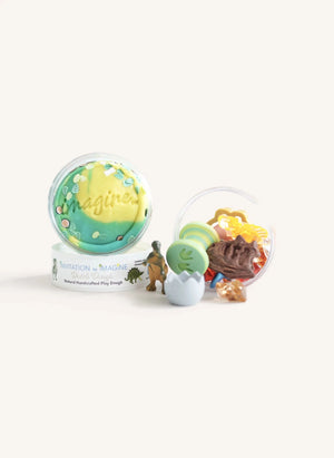 Invitation to Imagine - Büyük Sürpriz Oyun Hamuru Kavanozu - Dino