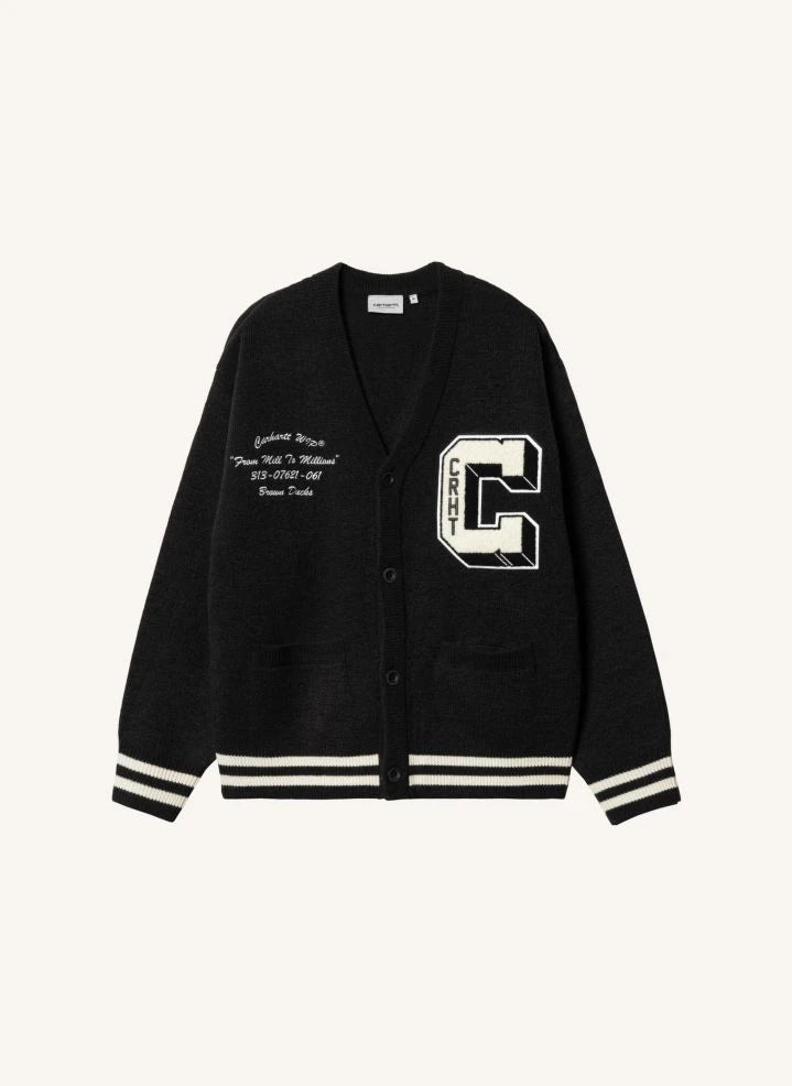 Carhartt WIP - Kahverengi Ördekler Hırka | Siyah