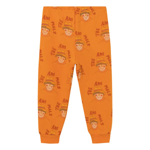 The Animals Observatory - Panther Sweatpants - The Animals Observatory x Smallable | Orange