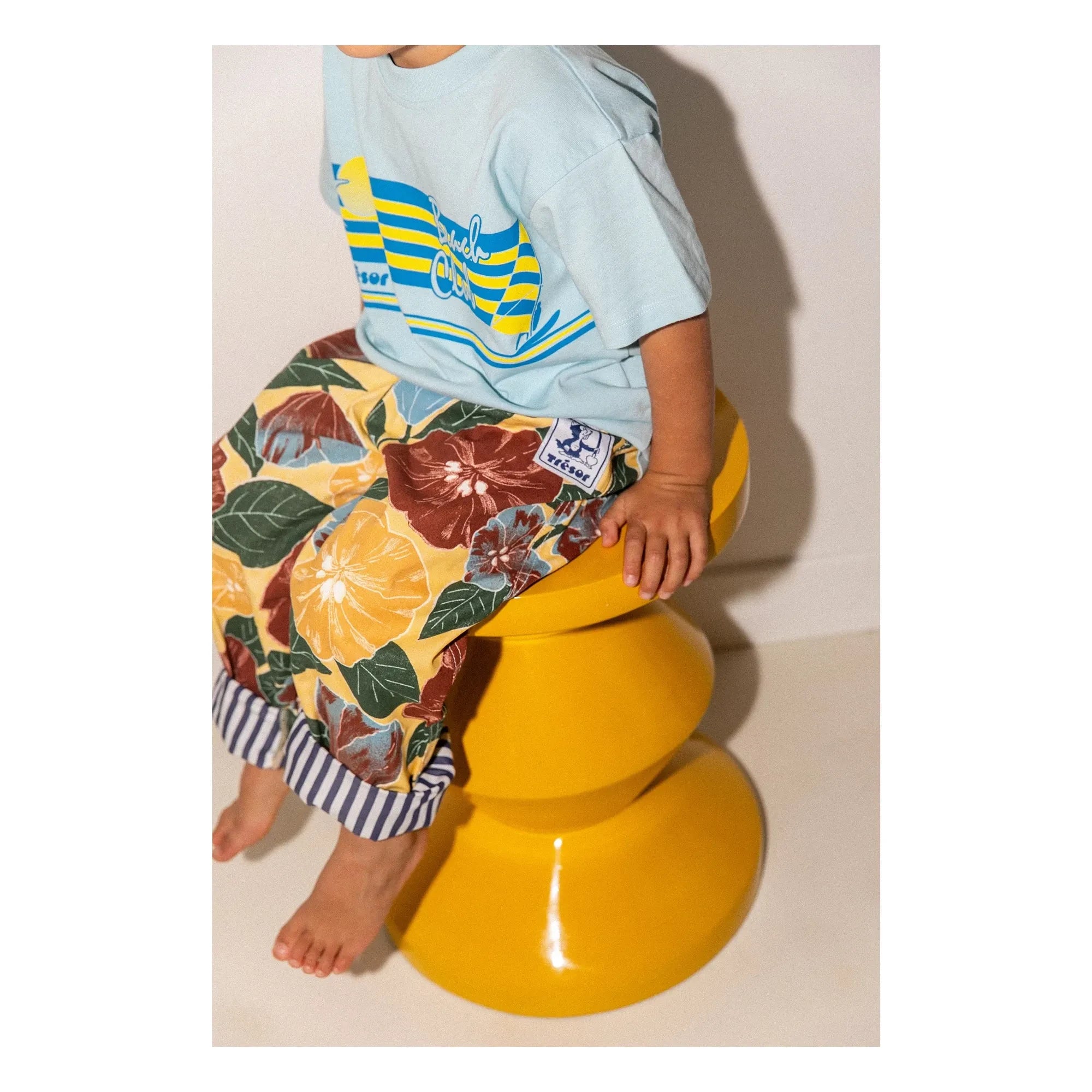 Club Trésor - Camiseta de club de playa | Azul claro