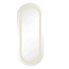 Gabrielle Paris - Victor Spiegel aus poliertem Holz | Creme