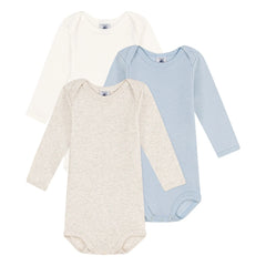 Petit Bateau - Lot 3 Gövde Tek Parça | Mavi