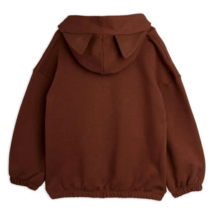Mini Rodini - Sweatshirt aus Bio-Baumwolle | Braun