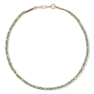 Tityaravy - Collar Kamala de turquesa | Azul