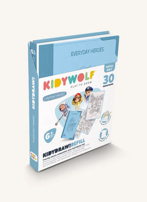 Kidywolf - Kiydraw Pad 6+ "Once Upon a Time" için Dolumlar