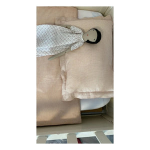 Scarlette Ateliers - Grace Checkered Cotton Bedding Set | Red