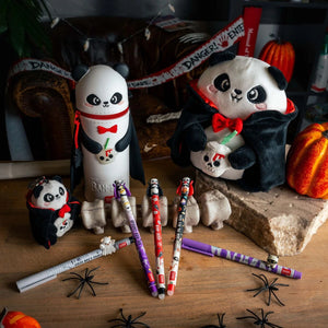 Legami - Panda Bam-Boo 2'si 1 Arada Silikon Kalem Kutusu - Şirin