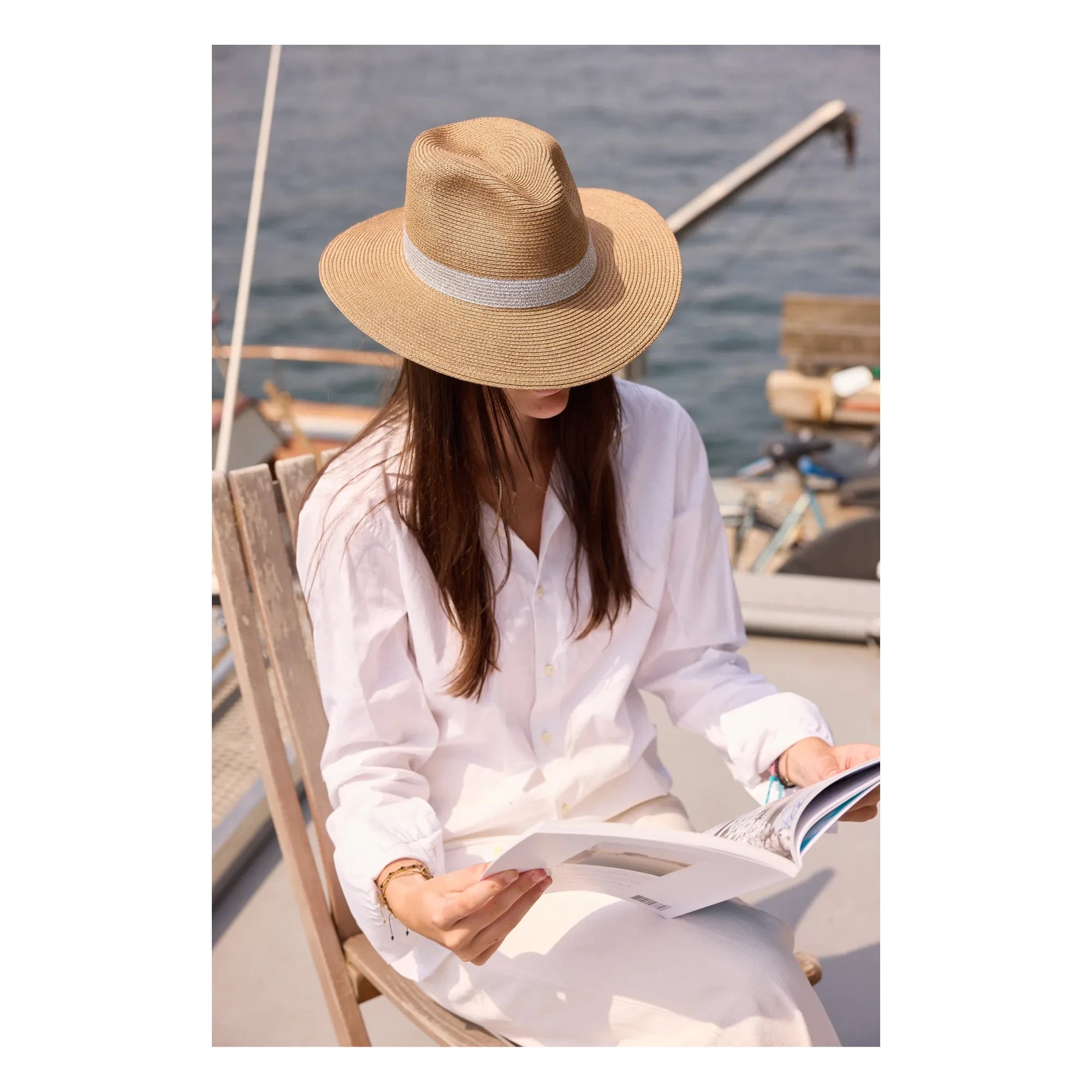 Lastelier - Portofino Şapka | Gümüş