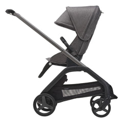 Bugaboo - Bugaboo Dragonfly Complete City Baby Stroller in Graphite Frame | Heather Gray