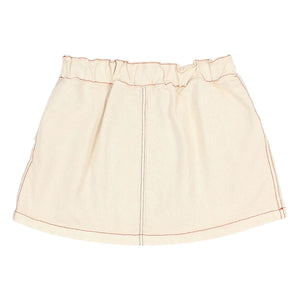 Búho - Leinen Lyocell Rock | Offwhite