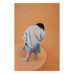Gray Label - Birthday Sweat Bio-Baumwolle | Heather Grey