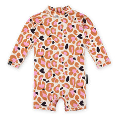 Beach & Bandits - Anti-UV Candy Leopard Recycelte Fasern Kombinierte Shorts