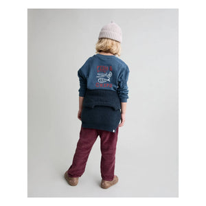 Búho - Chips Organic Cotton T-shirt | Sky Blue