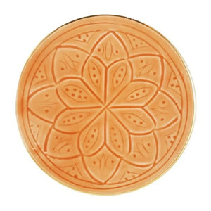 Chabi Chic - Baskılı Tabak | Terracotta