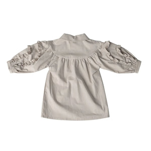 Donsje - Everoux Kleid | Taupe Grau