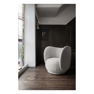 Ferm Living - Rico Sofa mit Bouclé-Bezug | Creme