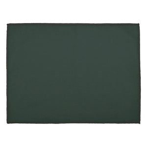 Haomy - Borgo Laminated Linen Placemats | Dark Green