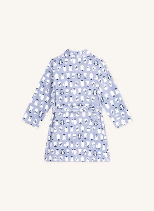 Petit Bateau - Kardan Adamlı Sabahlık | Gri Mavi