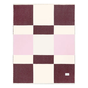 Maison Deux - Lightweight cotton blanket | Burgundy