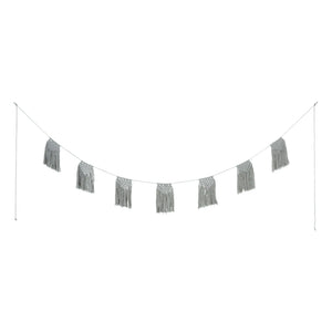 Numero 74 - Macrame Decorative Chain | Silver S034