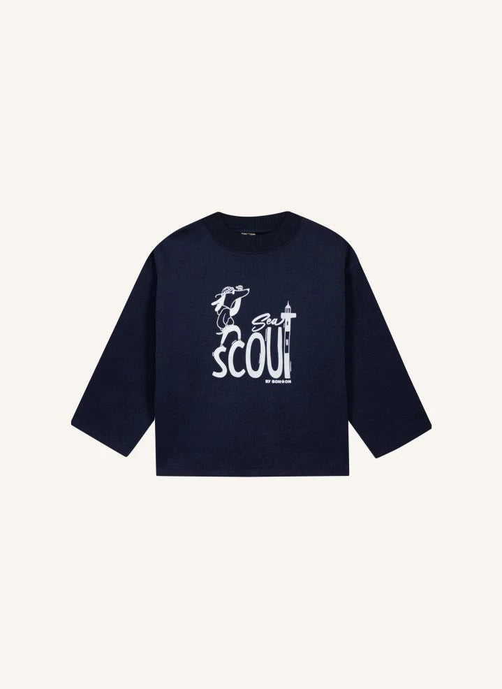 Bonton - Laurel Sea sweatshirt | Azul marino