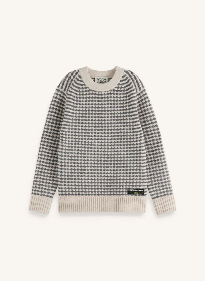 Scotch & Soda - كنزة شونيل | بيج