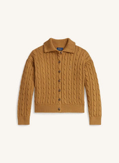 Ralph Lauren - Örgü hırka | Camel