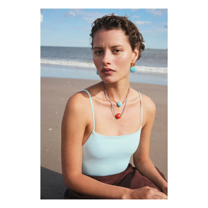 Lizzie Fortunato - Collar Kai | Rojo