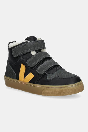 Çocuk Deri Spor Ayakkabı Veja Small V-10 Mid Winter