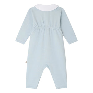 Bonpoint - Anton Organic Cotton Pajamas | Light blue