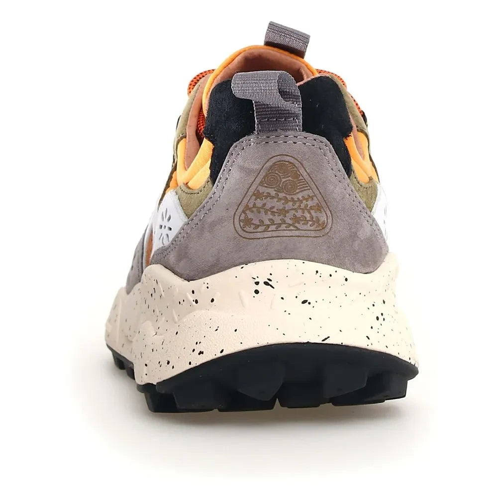 Flower Mountain - Yamano 3 Süet ve Naylon Sneakers | Hardal