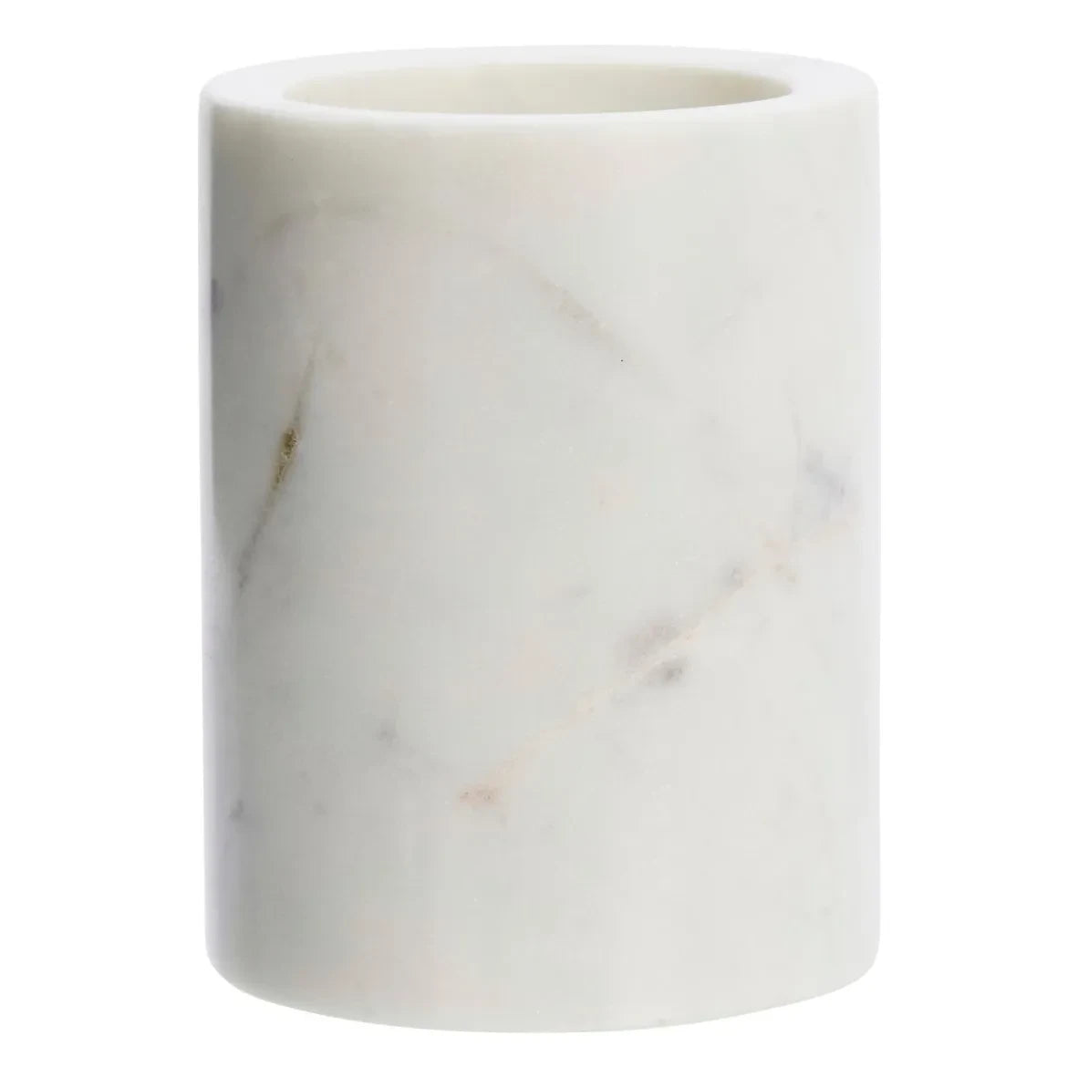 Madam Stoltz - Mermer saksı | Beyaz
