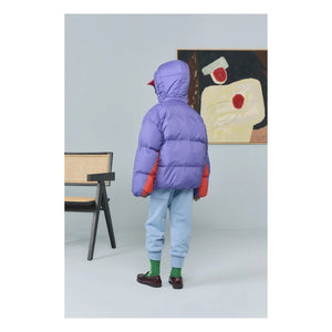 The Animals Observatory - Roadrunner Colorblock Jacke aus recycelter Faser | Lila