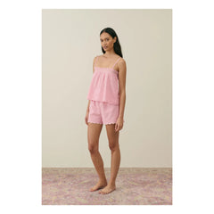 Louise Misha - Minala Vichy Schlafanzug - Damenkollektion | Rosa