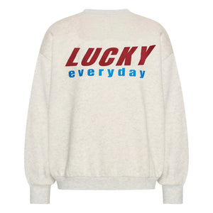 By Bar - Bibi Lucky Everyday Cotton Sweatshirt | Weiß