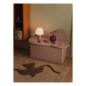 Ferm Living Kids - Eğimli saklama kutusu | Pembe